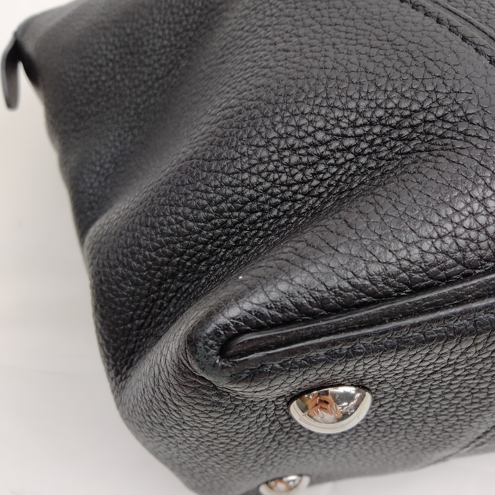 Louis Vuitton LV Hand Bag Lock It PM M50028 Black Leather 2445601 | eBay